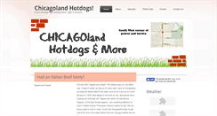 Desktop Screenshot of chicagolandhotdogs.com